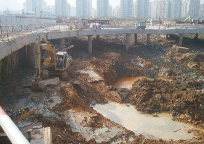 深圳市南山区鹏瑞中心项目Ⅰ期基坑及桩基础工程设计施工一体化1
