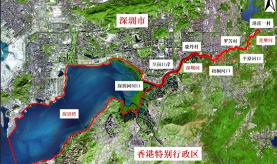 治理深圳河工程地形测量（多期）